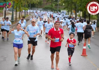 Anh ngữ Huệ Mai đồng hành cùng “Chạy vì Trái tim 2025”
